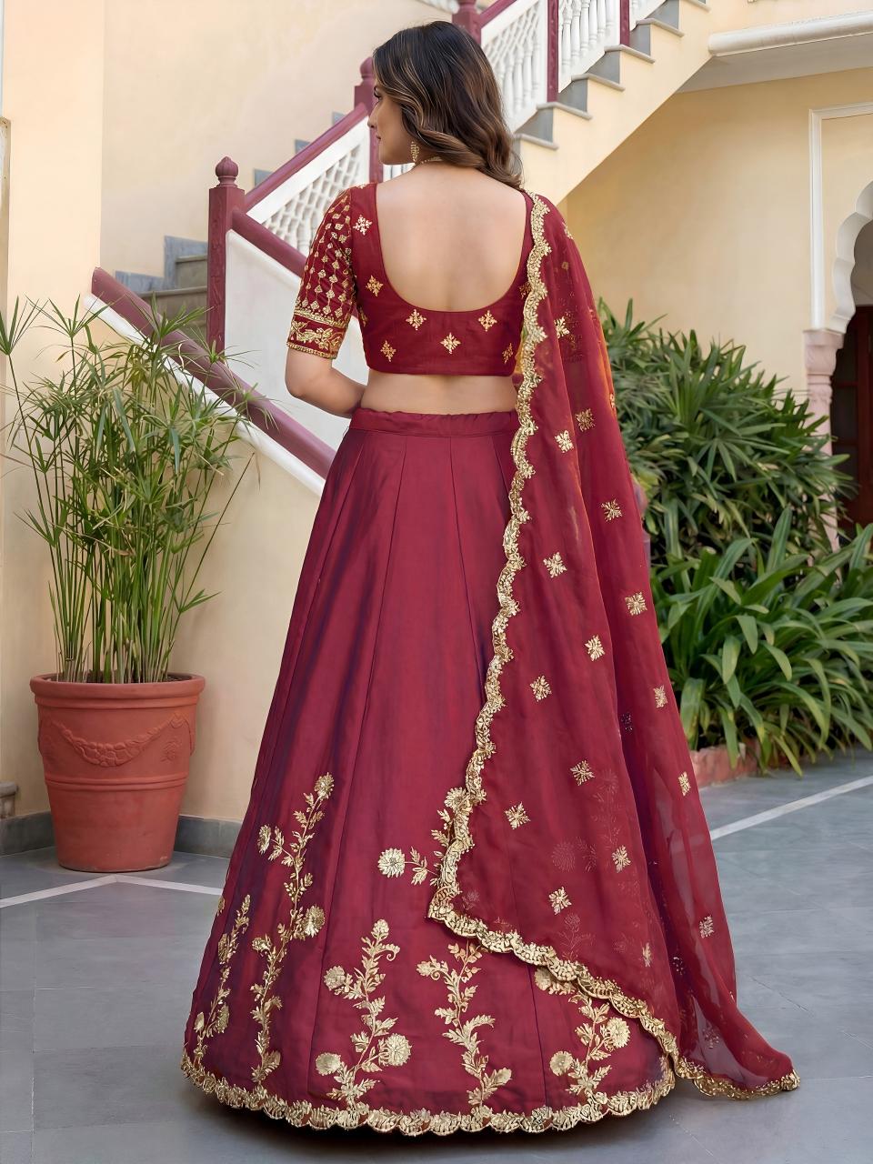Sabella 5135 Maroon catalog lehenga choli wholesale market in surat