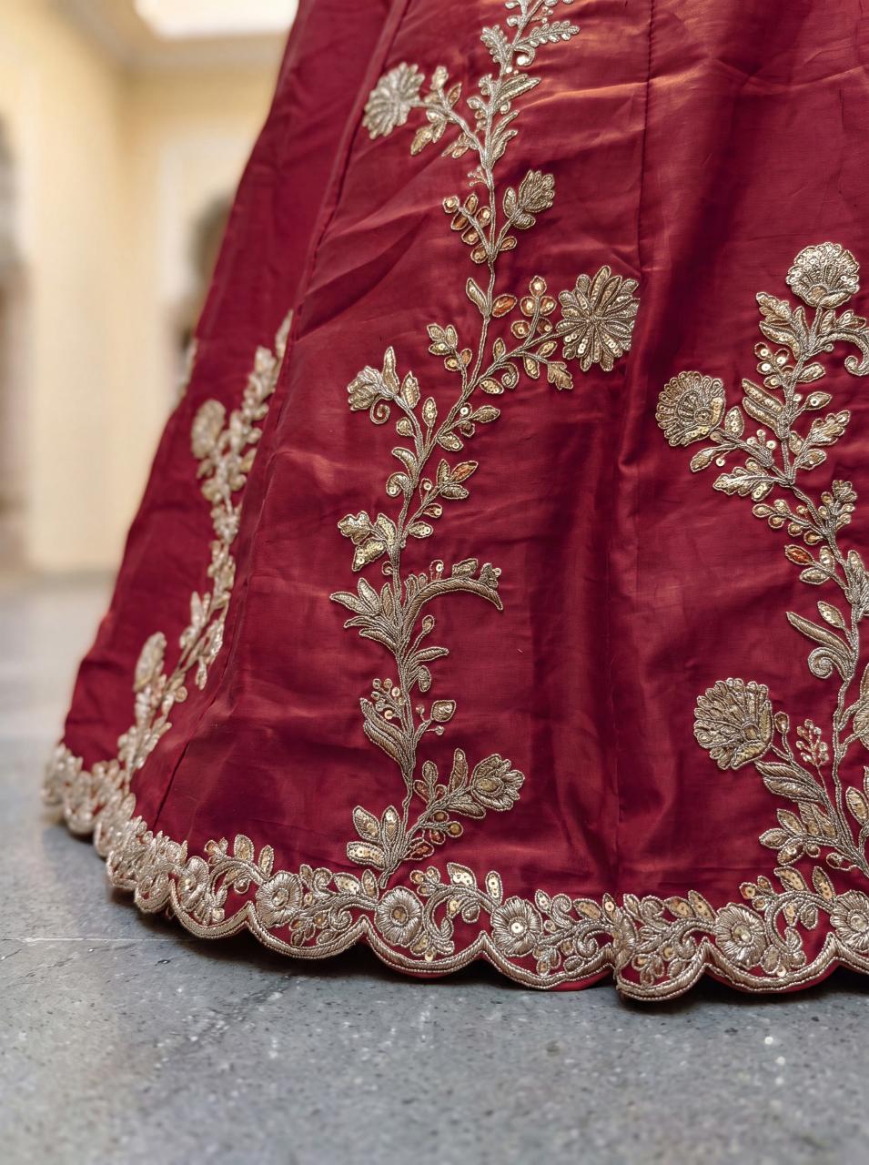 Sabella 5135 Maroon catalog lehenga choli wholesale market in surat