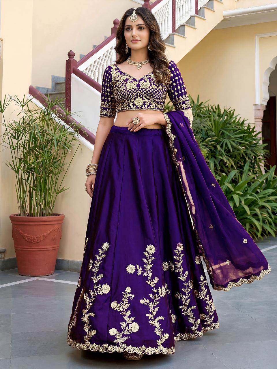 Sabella 5135 Purple catalog lehenga wholesalers in delhi