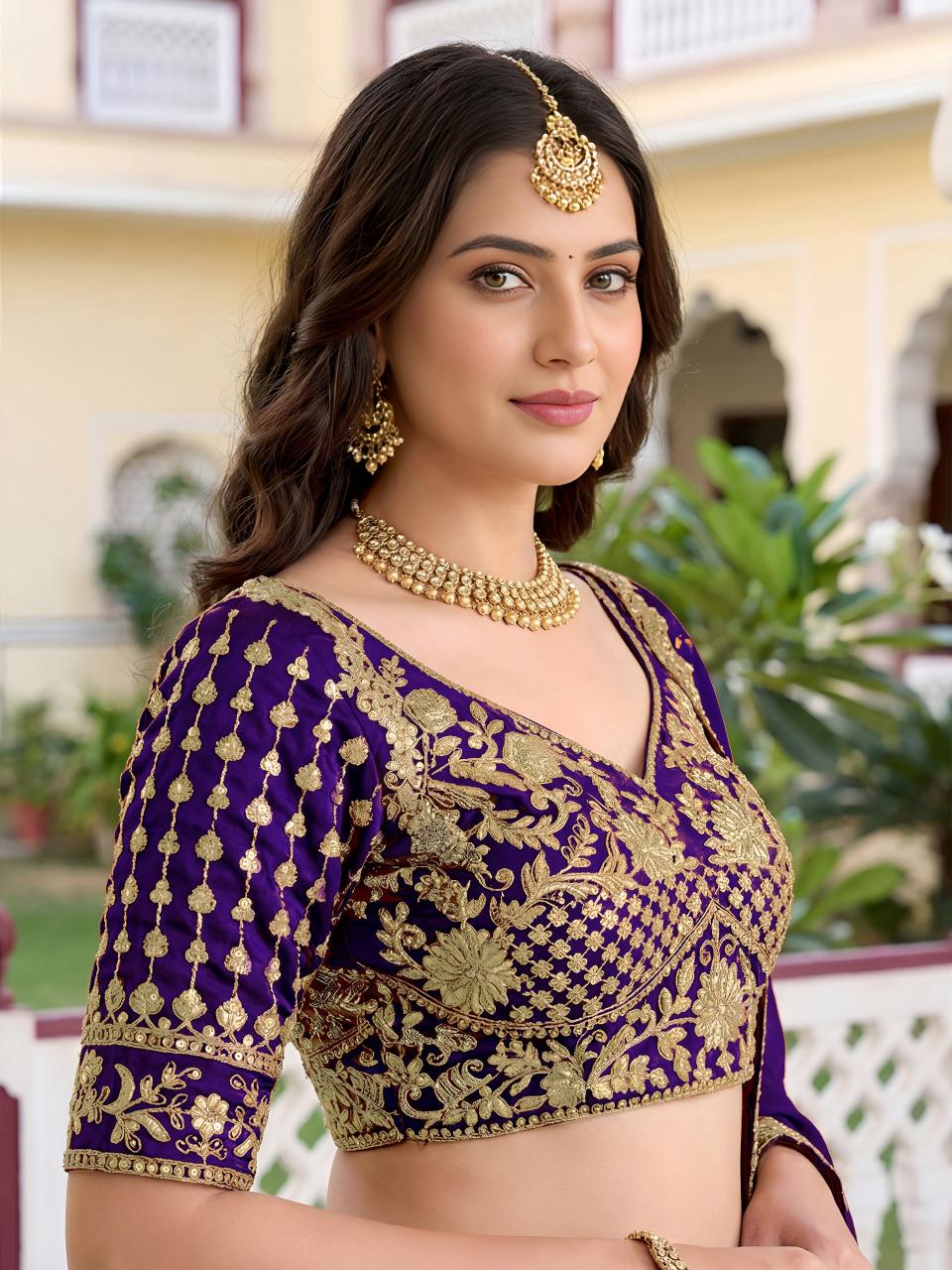 Sabella 5135 Purple catalog lehenga wholesalers in delhi