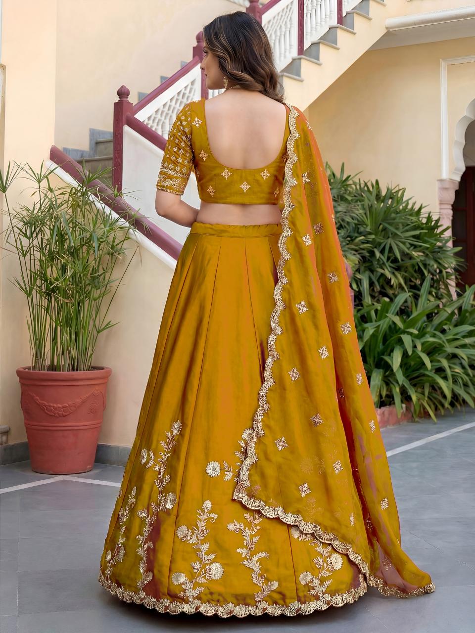 Sabella 5135 Yellow catalog lehenga choli wholesale in surat