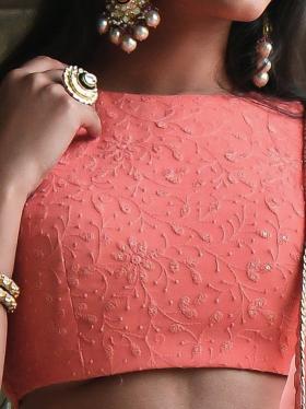 Sabella 7083 Peach catalog lehenga choli wholesalers surat surat gujarat