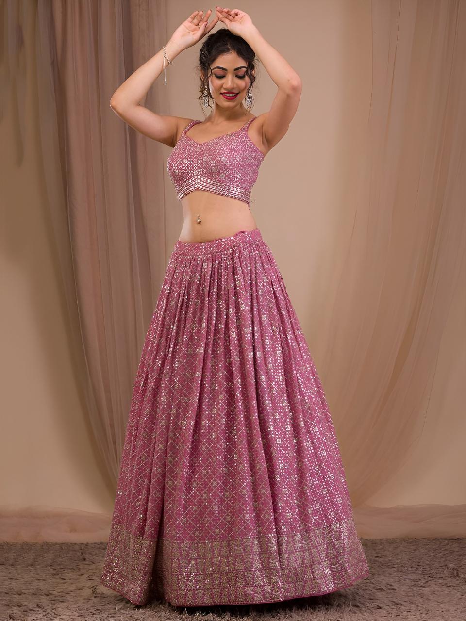 Sabella 7088 Pink catalog lehenga wholesale market in pune