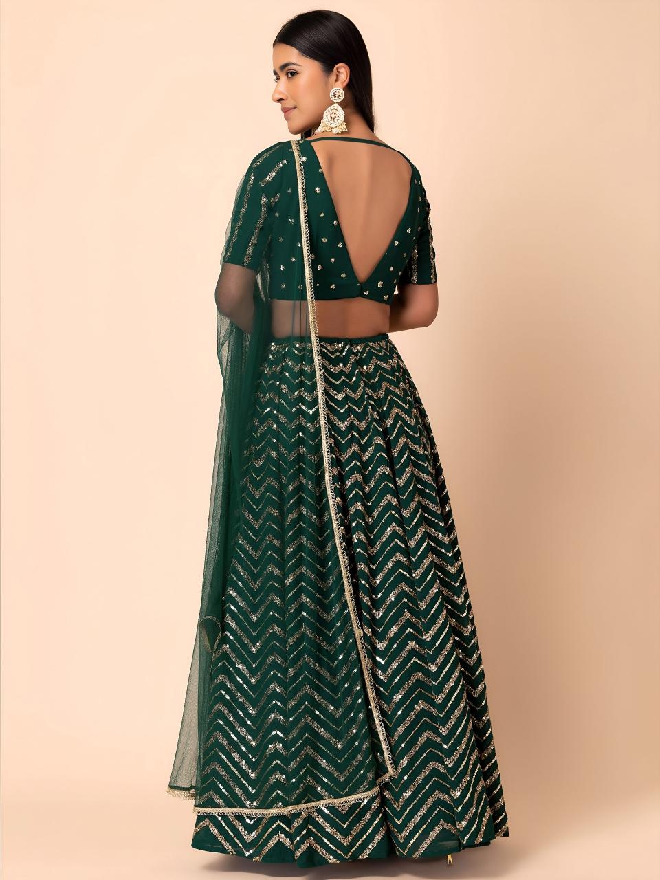 Sabella 7094 Green catalog wholesale lehenga in guwahati