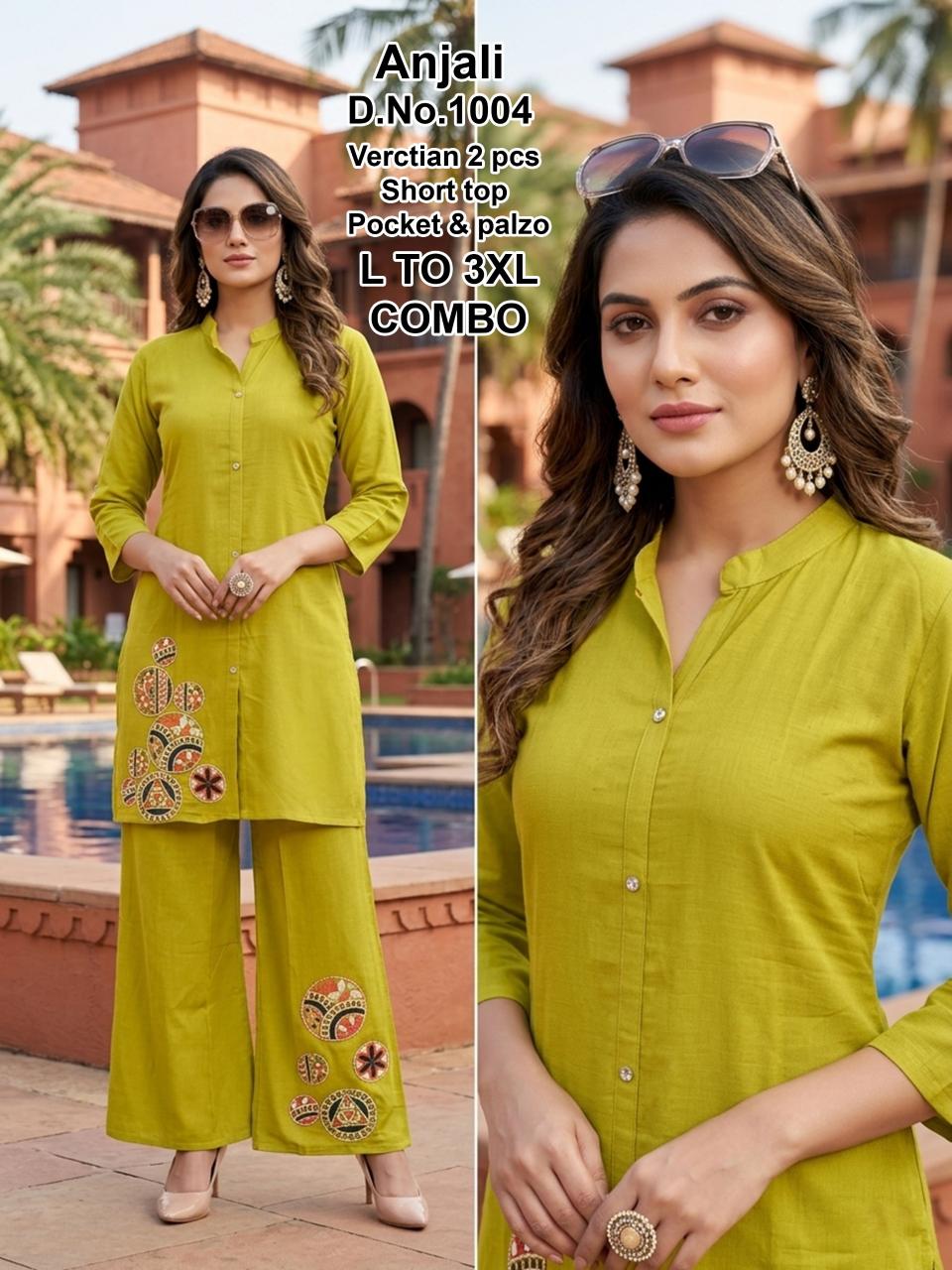 Sabella Anjali vol 1 catalog co ords set indian style