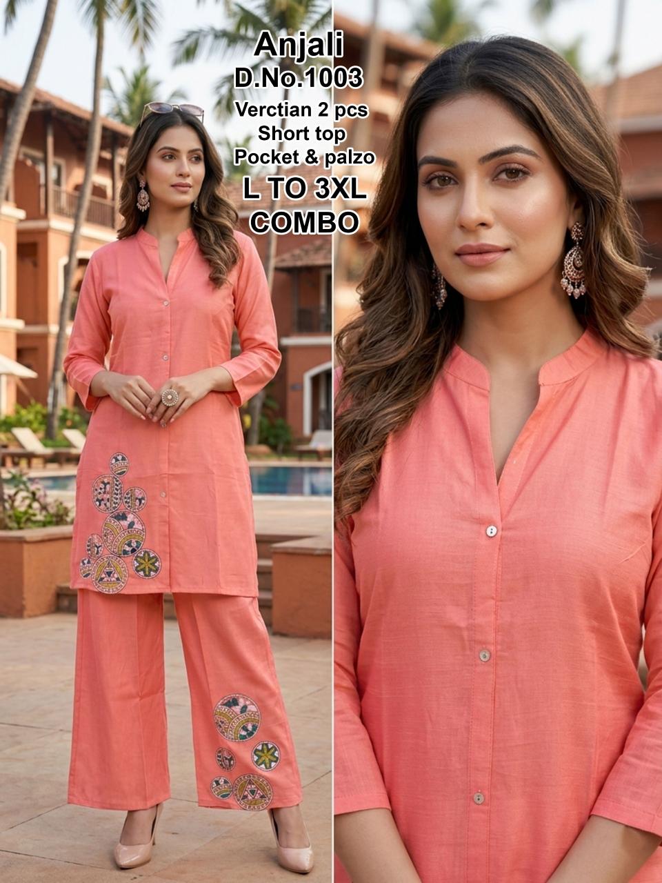 Sabella Anjali vol 1 catalog co ords set indian style