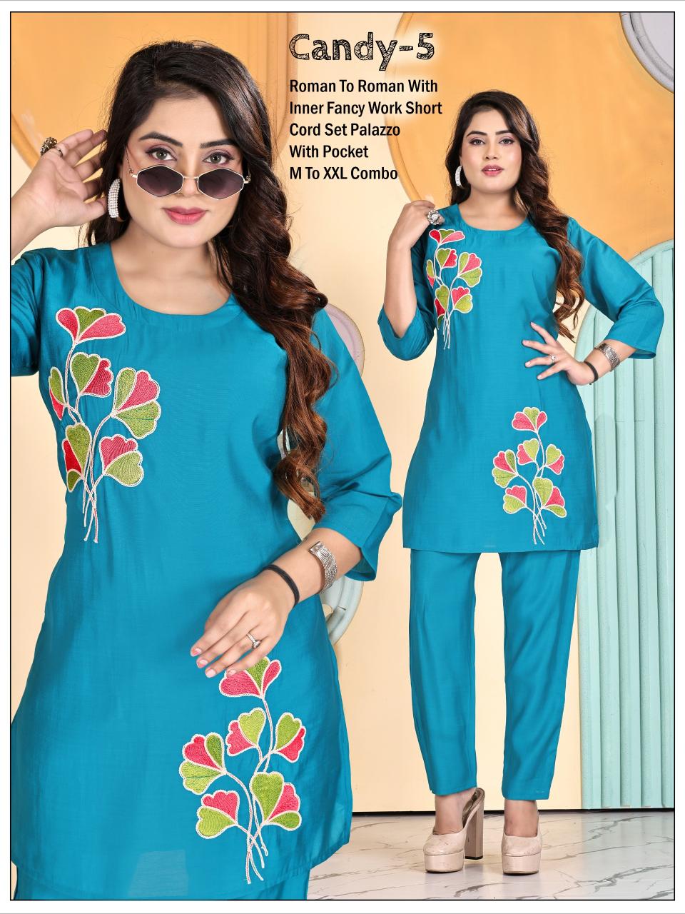 Sabella Candy vol 4 catalog indo western cord set