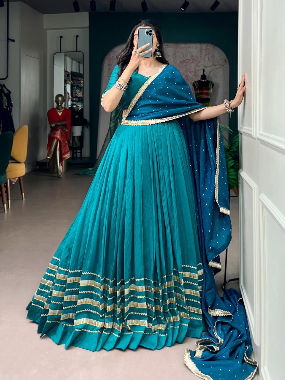 Sabella Chanderi vol 1 catalog lehenga choli wholesalers surat surat gujarat 395010