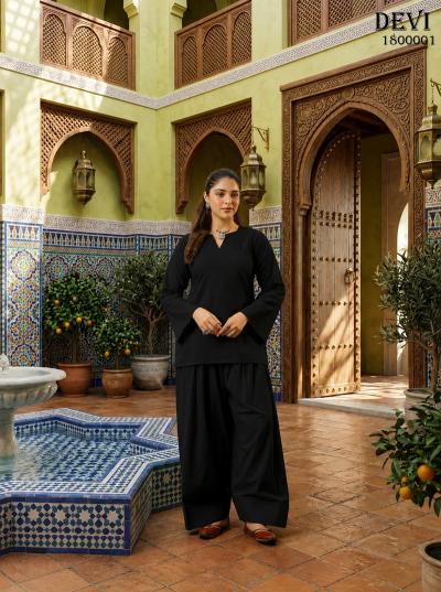Sabella Devi vol 18 catalog Black co ord set 