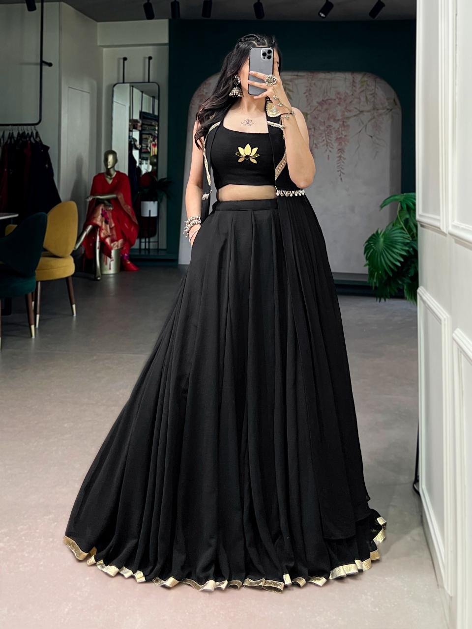 Sabella Feather Light Flow Fabric catalog lehenga wholesale online