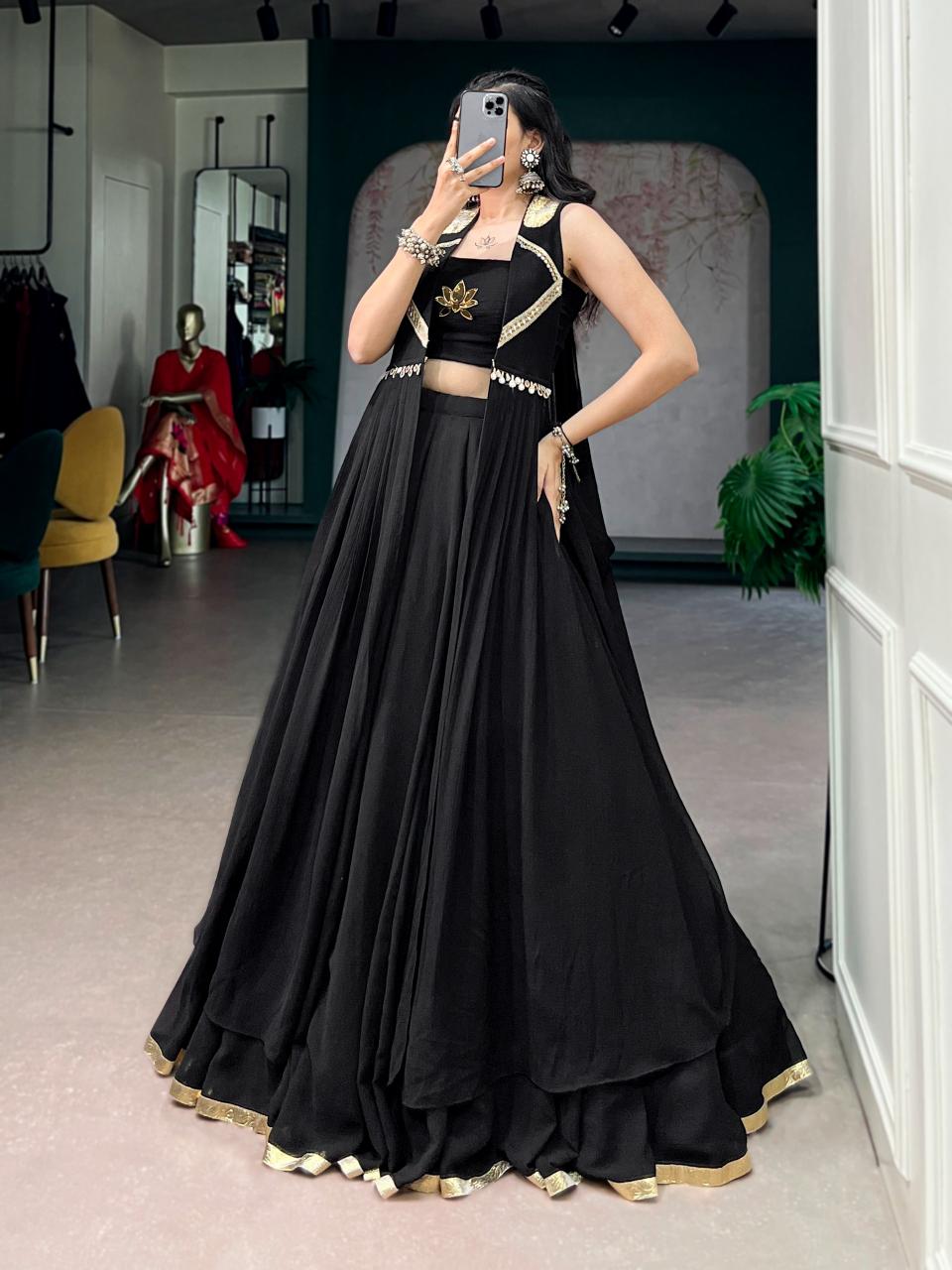 Sabella Feather Light Flow Fabric catalog lehenga wholesale online