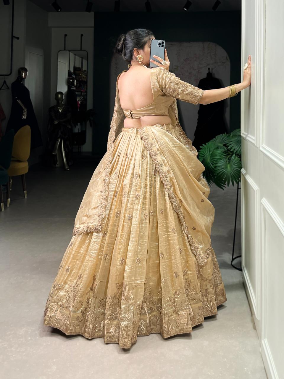 Sabella Gold Crush vol 1 catalog lehenga wholesaler
