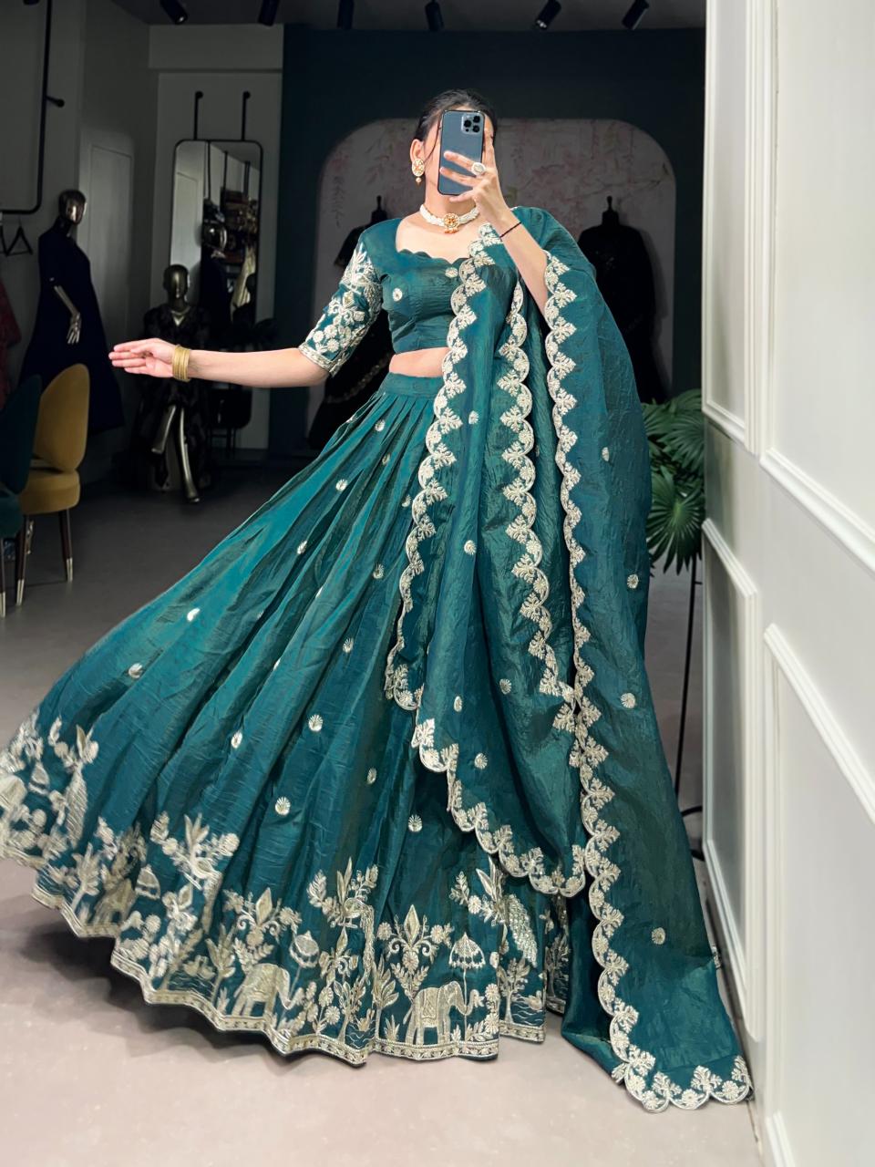 Sabella Gold Crush vol 1 catalog lehenga wholesaler
