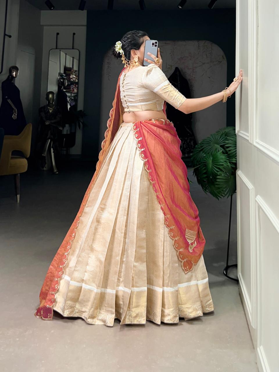Sabella Jacquard Chex vol 1 catalog wholesale lehenga catalogue