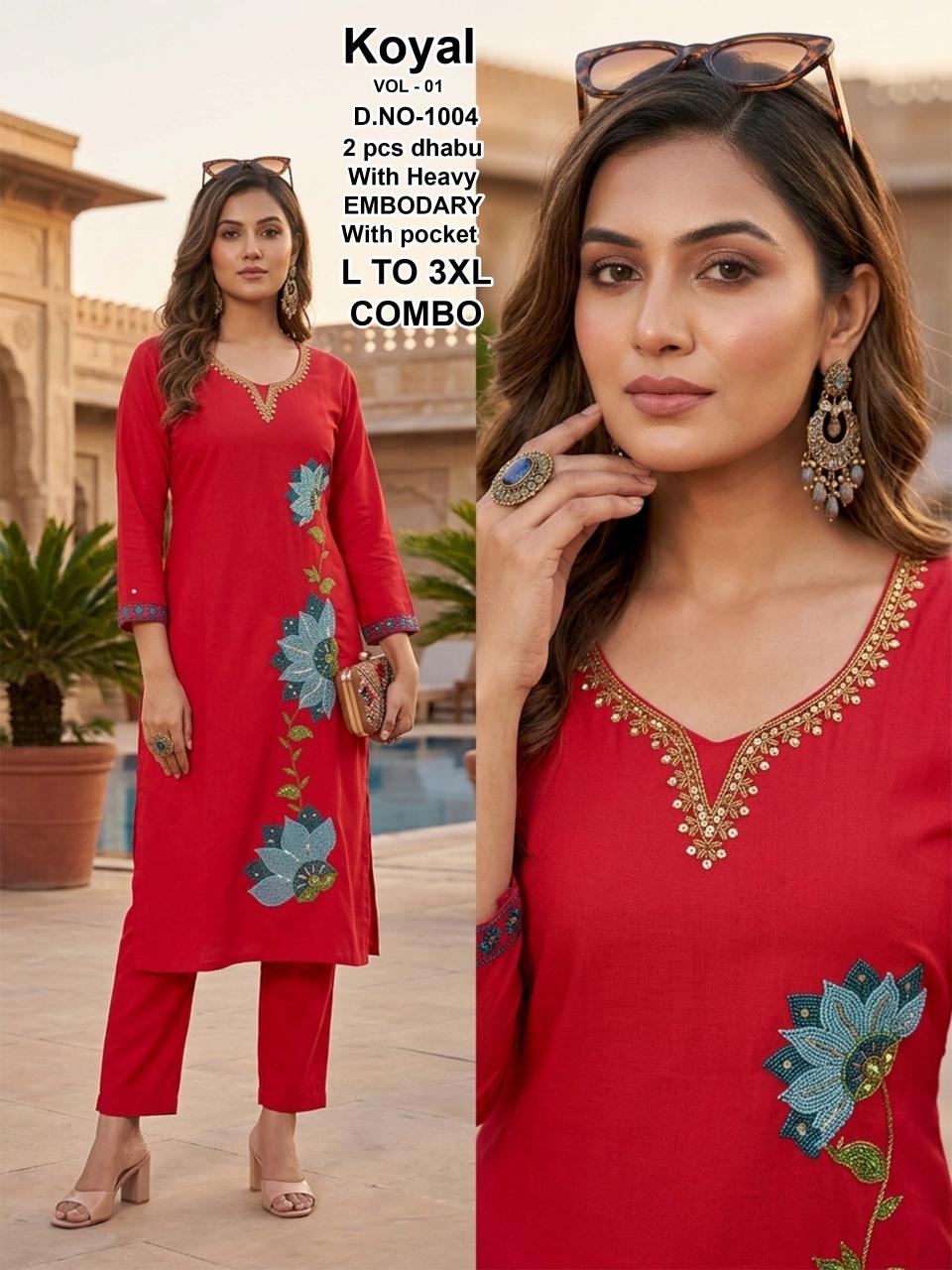 Sabella Koyal 0.2 catalog co ord set wholesale rate