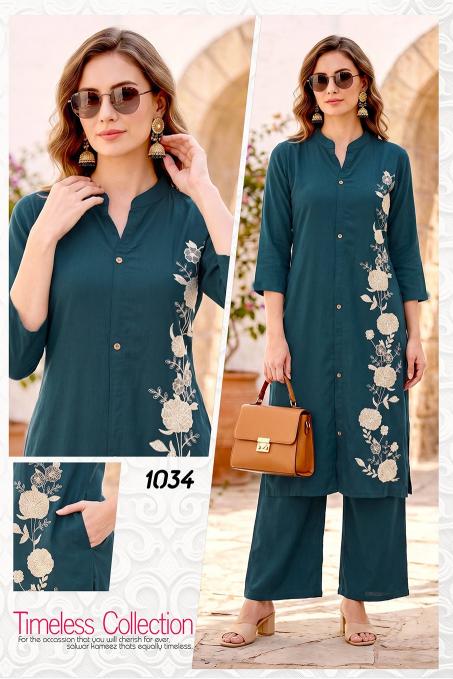 Sabella Mahi catalog buy women ribbed co ord set