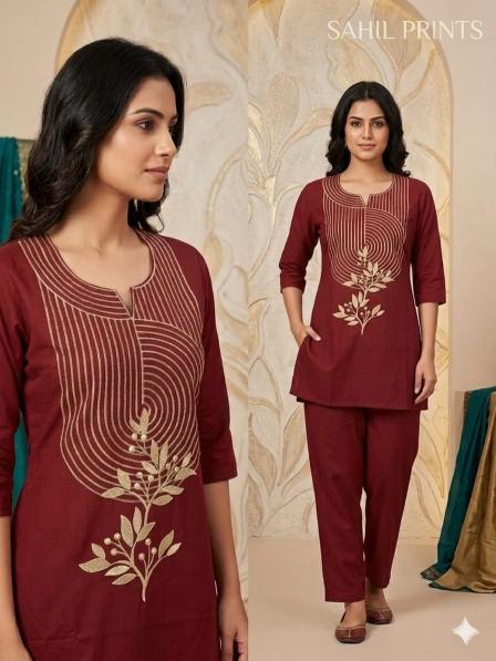 Sabella Pure Dhabu Cotton vol 5 catalog co ords set formal