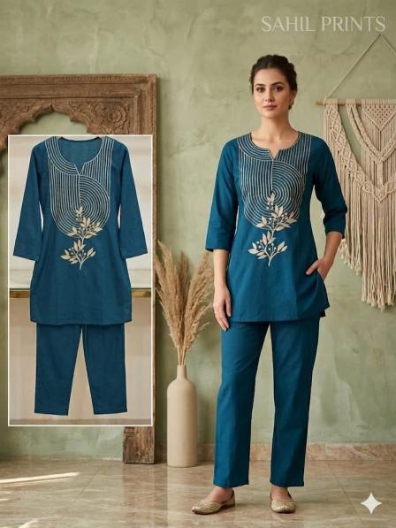 Sabella Pure Dhabu Cotton vol 5 catalog co ords set formal