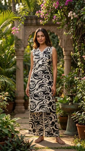 Sabella Rayon Print vol 1 catalog co ord sets womens