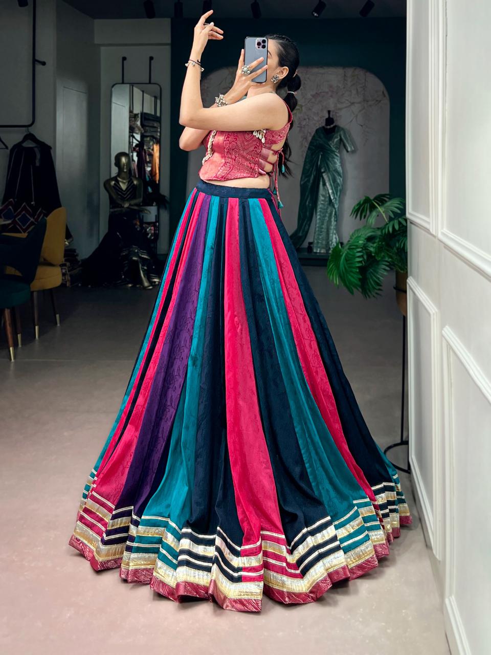 Sabella Rich Chinon vol 1 catalog lehenga wholesale shop in delhi