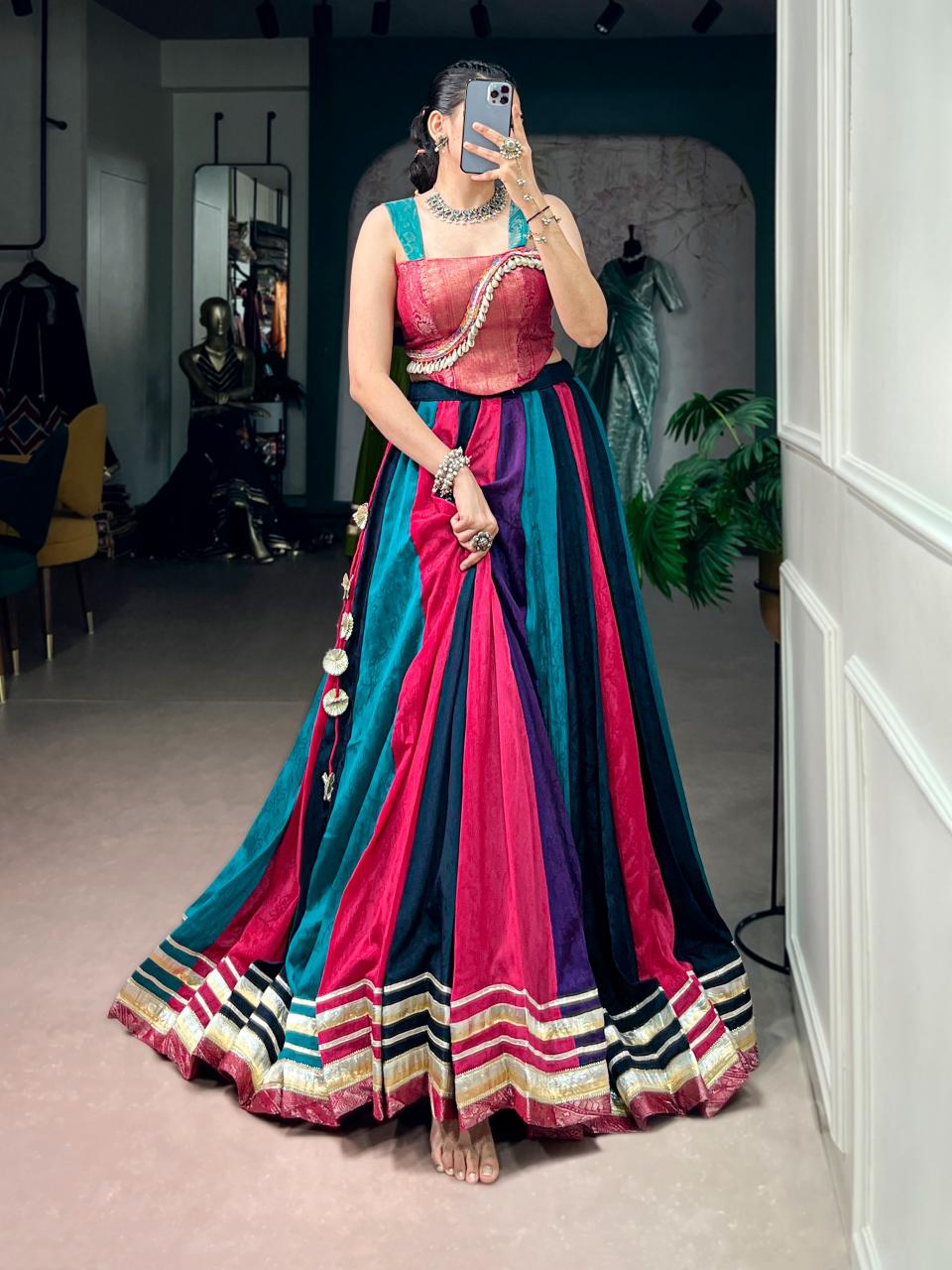 Sabella Rich Chinon vol 1 catalog lehenga wholesale shop in delhi
