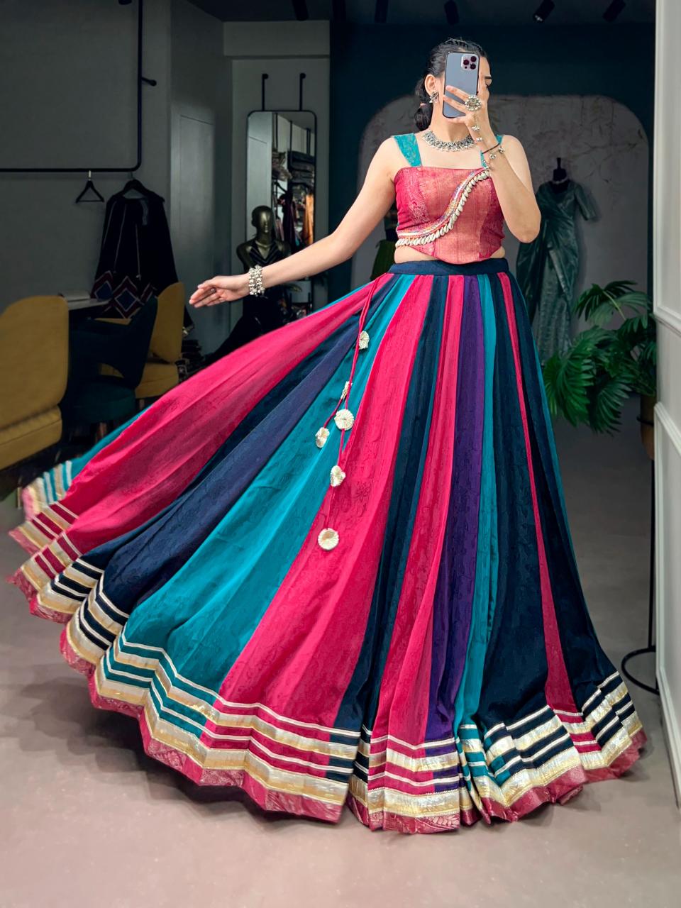 Sabella Rich Chinon vol 1 catalog lehenga wholesale shop in delhi