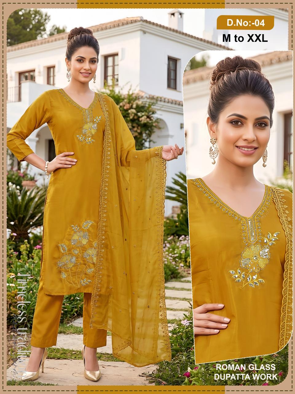 Sabella Roman glass vol 1 catalog co ord set wholesaler india
