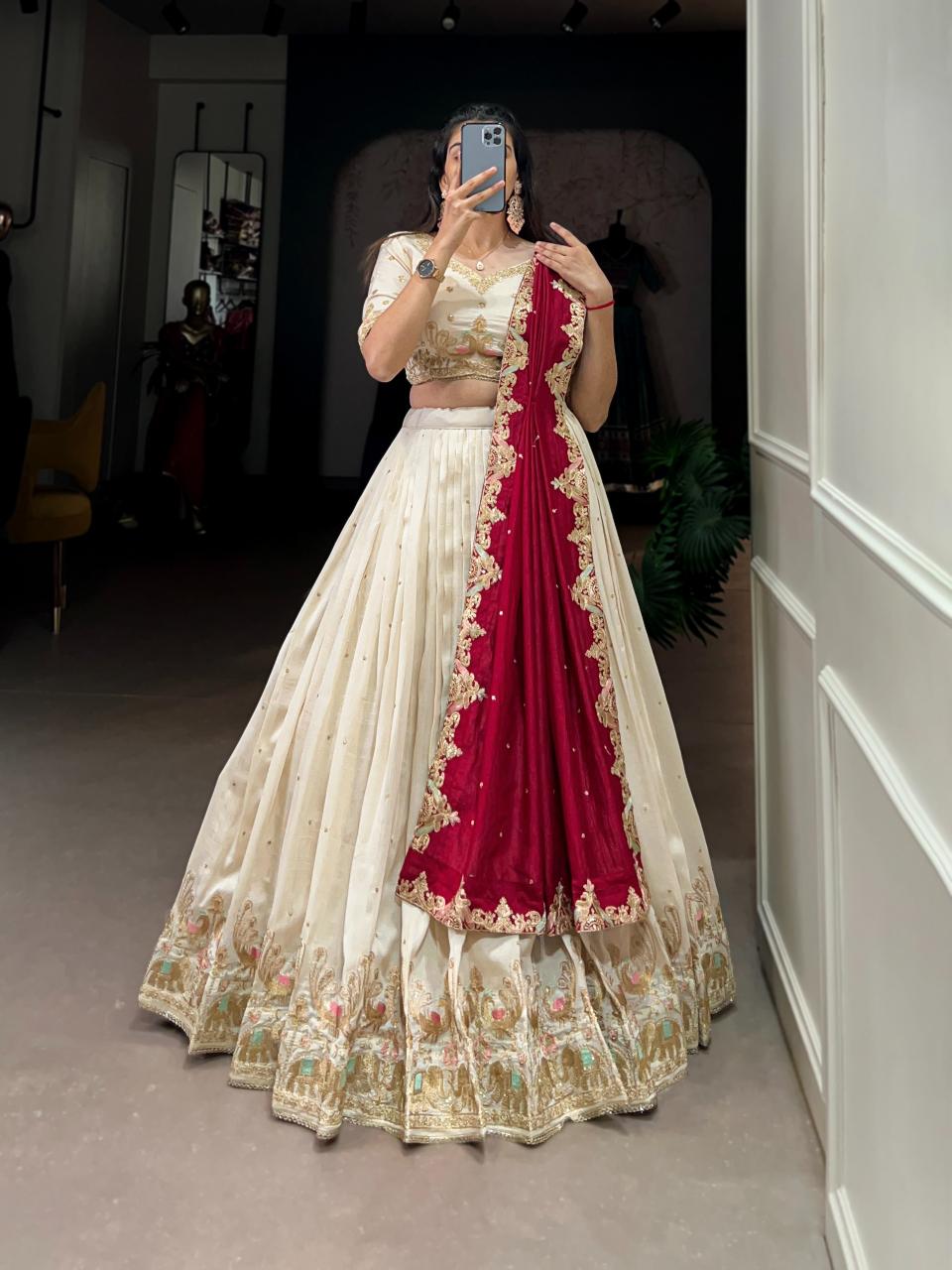 Sabella Vichitra Silk vol 2 catalog wholesale lehenga market in delhi with price