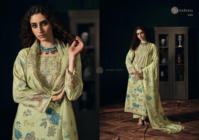 Sadhana Fashion Gulzar catalog mumbai wholesale salwar kameez