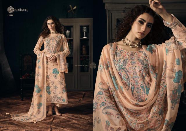 Sadhana Fashion Gulzar catalog mumbai wholesale salwar kameez