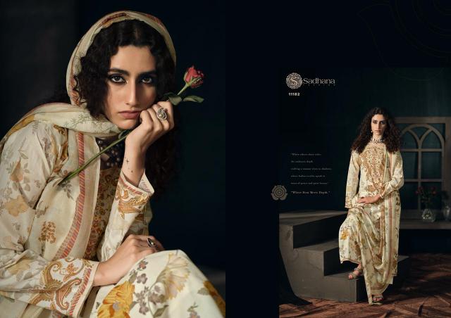Sadhana Fashion Gulzar catalog mumbai wholesale salwar kameez