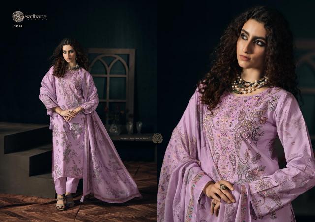 Sadhana Fashion Gulzar catalog mumbai wholesale salwar kameez