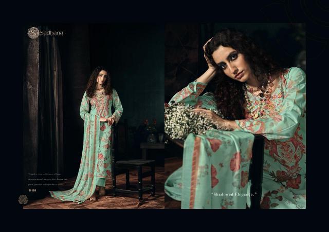 Sadhana Fashion Gulzar catalog mumbai wholesale salwar kameez