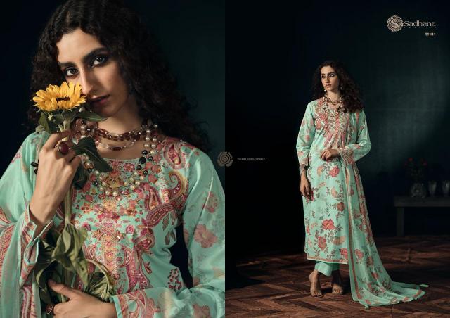 Sadhana Fashion Gulzar catalog mumbai wholesale salwar kameez
