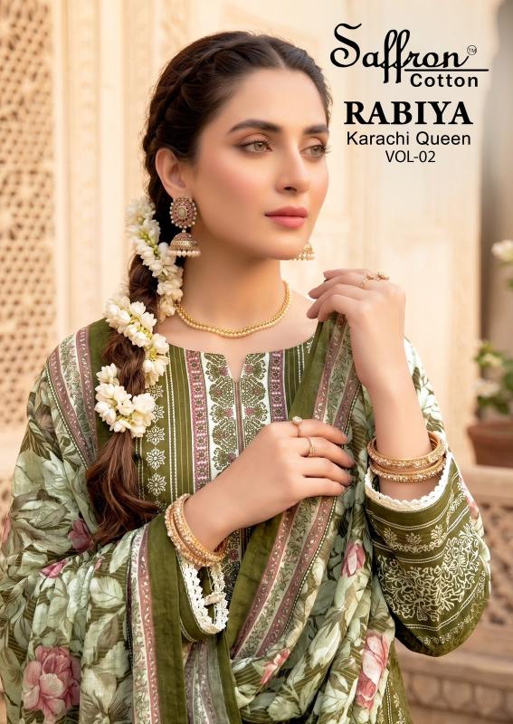 Saffron Rabiya Vol 2 – Karachi Dress Material
