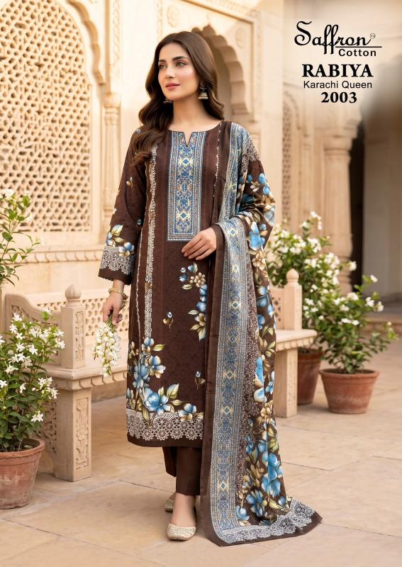 Saffron Rabiya Vol 2 – Karachi Dress Material