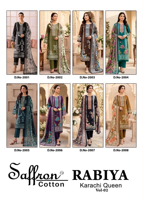 Saffron Rabiya Vol 2 – Karachi Kurti Pant With Dupatta