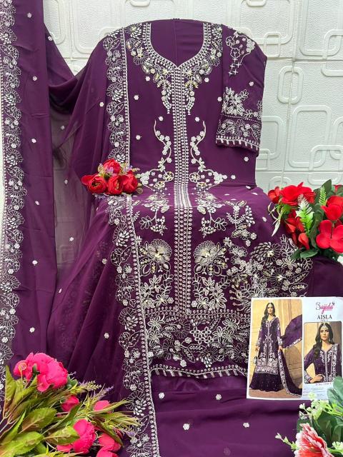 Sajida Aisla vol 2 catalog pakistani suit in mumbai wholesaler