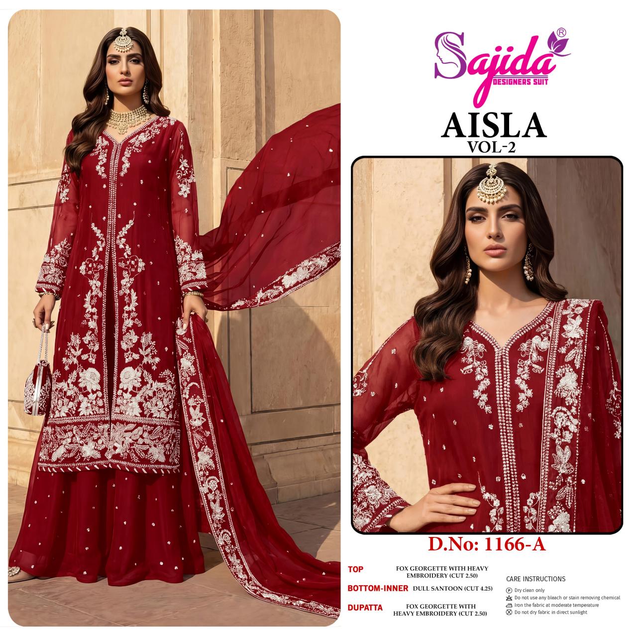 Sajida Aisla vol 2 catalog pakistani suit in mumbai wholesaler