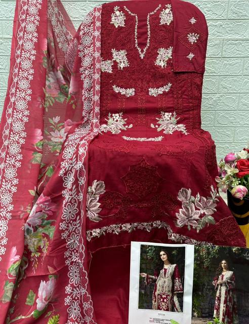 Saniya Ombre Premium vol 8 D 1013 catalog wholesale pakistani suits