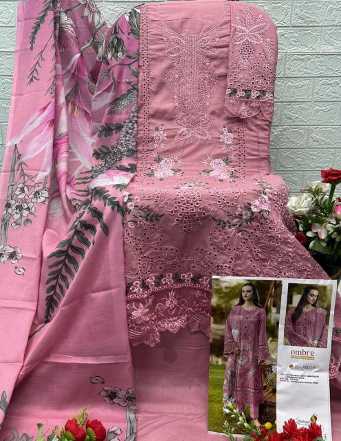 Saniya Ombre Premium vol 8 D 6001 catalog pakistani ladies suits wholesale