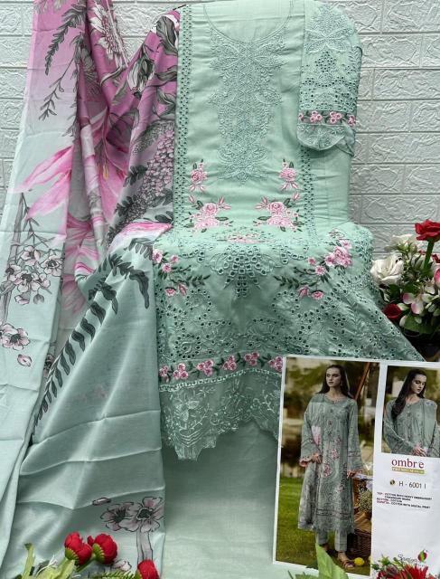 Saniya Ombre Premium vol 8 D 6001 catalog pakistani ladies suits wholesale