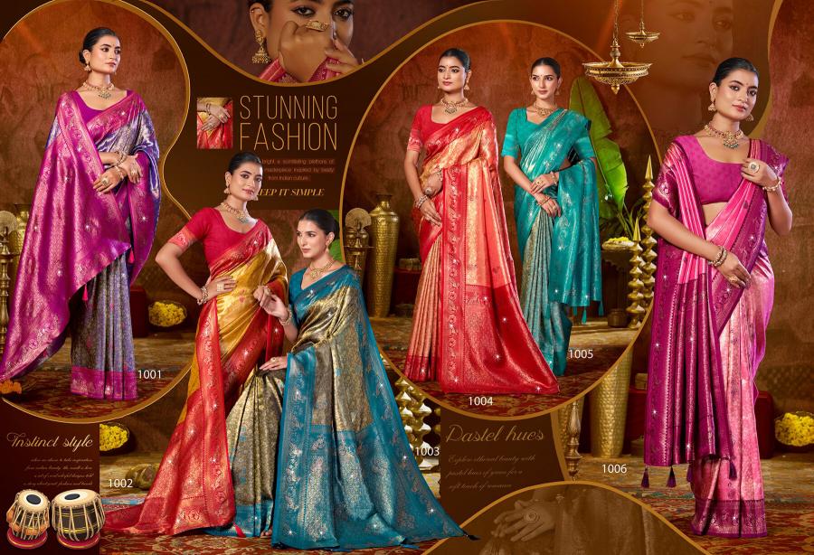 Saroj Niharika silk saroski vol.2 Kanjivaram silk saree in surat with price wholesale