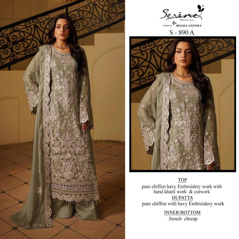 Serine S 890 catalog pakistani suits wholesale in india