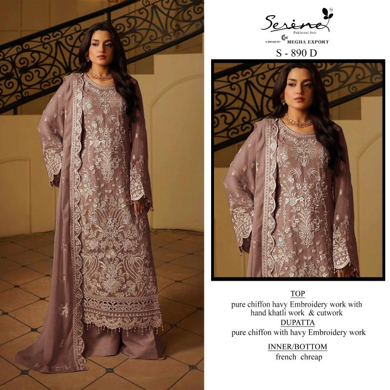 Serine S 890 catalog pakistani suits wholesale in india