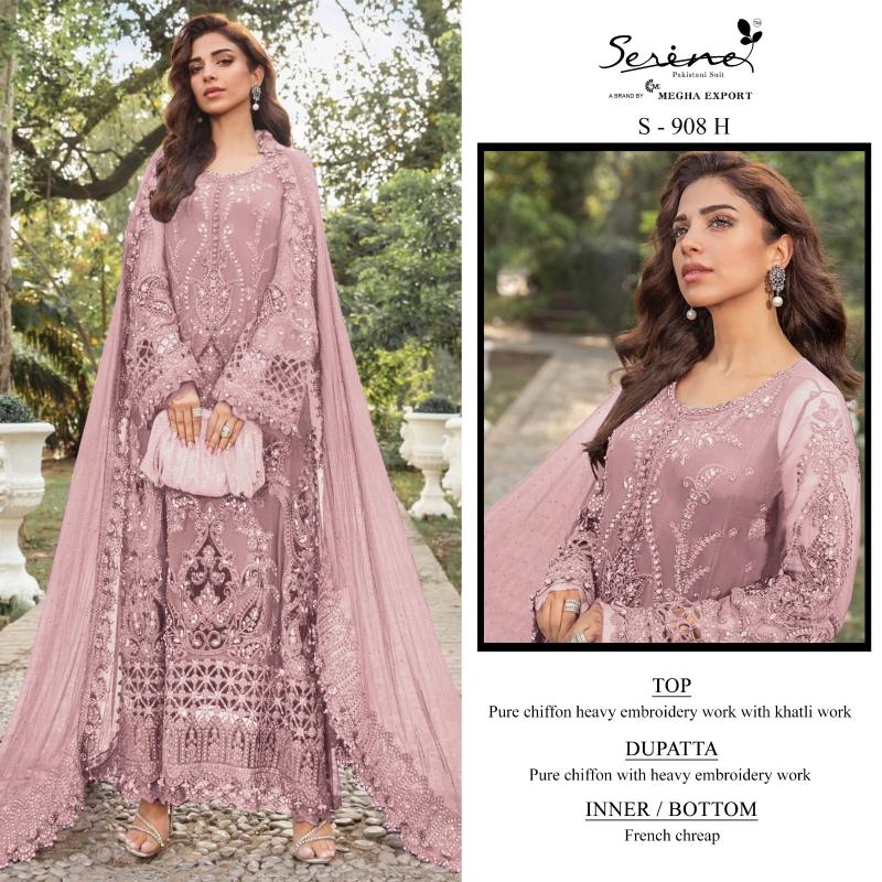 Serine S 908 catalog wholesale pakistani suits