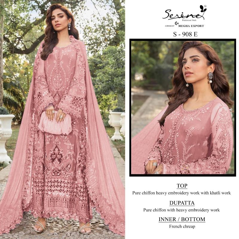 Serine S 908 catalog wholesale pakistani suits