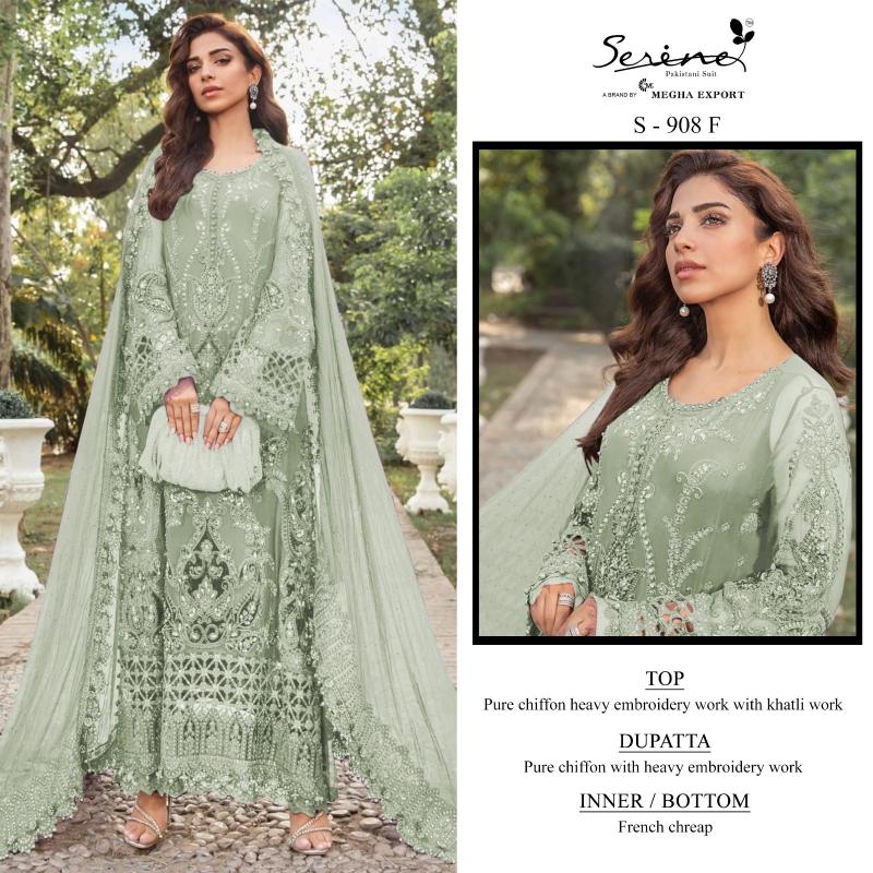 Serine S 908 catalog wholesale pakistani suits