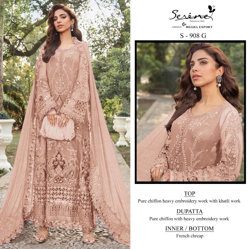 Serine S 908 catalog wholesale pakistani suits