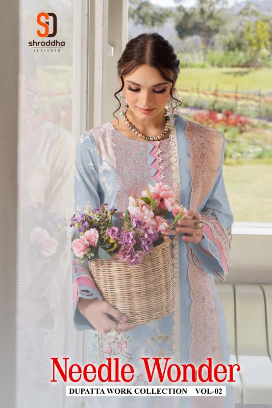 Sharaddha Needle Wonder Vol 2 NX catalog pakistani suits wholesale in surat